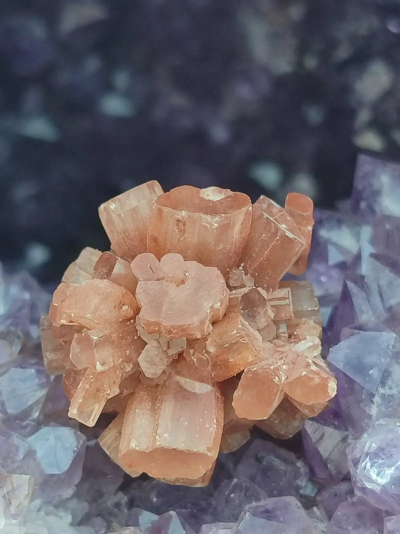 Load image into Gallery viewer, Aragonite Spoutnik de Minglanilla (Espagne) - Pierre brute - Grade Prémium Aragonite Spoutnik pierre brute
