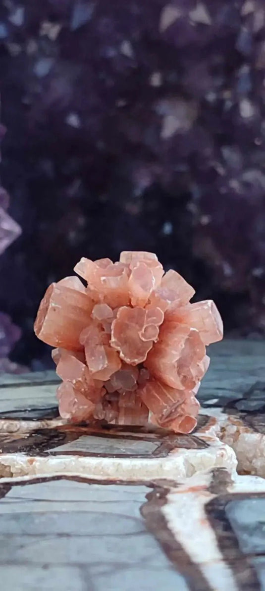 Aragonite Spoutnik de Minglanilla (Espagne) - Pierre brute - Grade Prémium Aragonite Spoutnik pierre brute