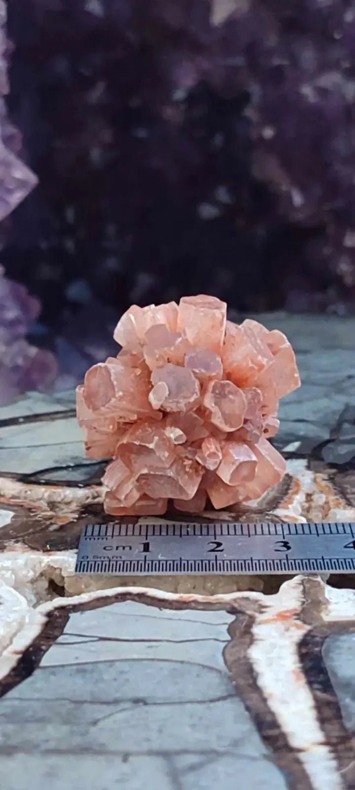 Load image into Gallery viewer, Aragonite Spoutnik de Minglanilla (Espagne) - Pierre brute - Grade Prémium Aragonite Spoutnik pierre brute
