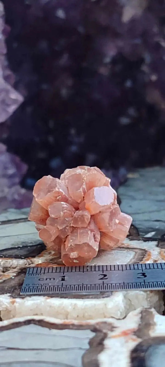 Aragonite Spoutnik de Minglanilla (Espagne) - Pierre brute - Grade Prémium Aragonite Spoutnik pierre brute