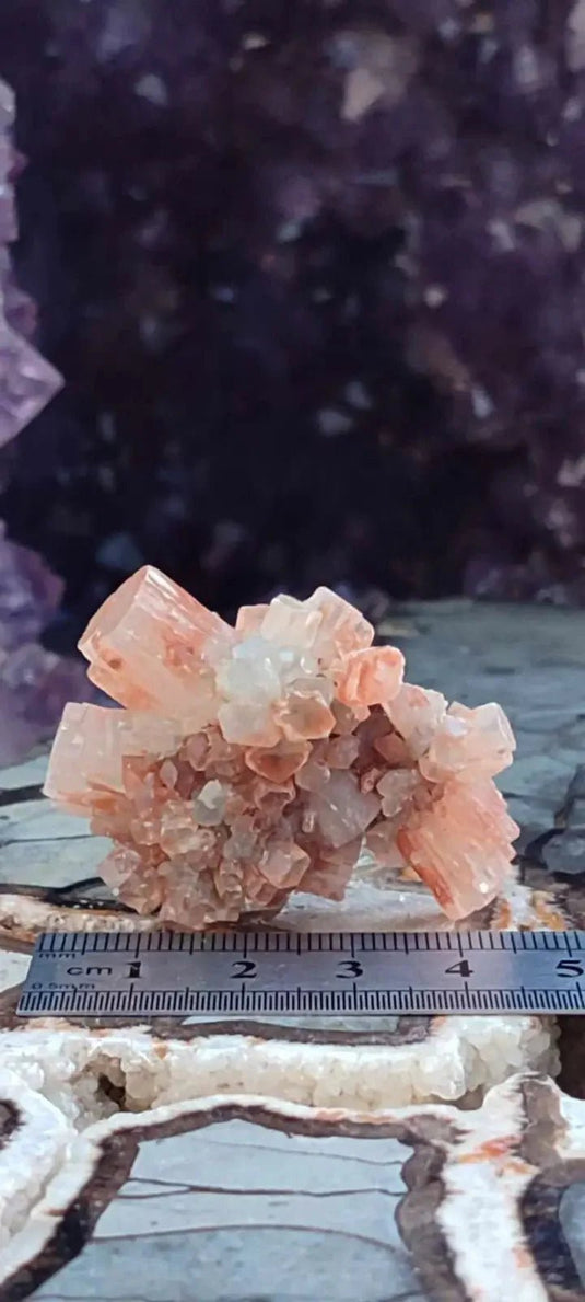 Aragonite Spoutnik de Minglanilla (Espagne) - Pierre brute - Grade Prémium Aragonite Spoutnik pierre brute