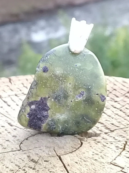 Atlantasite pendentif Grade A ++++(Fourni avec son cordon) Atlantasite pendentif