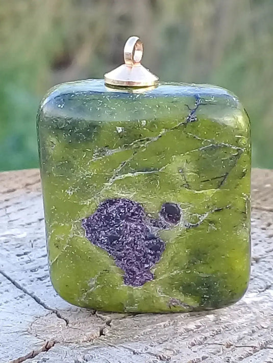 Atlantasite pendentif Grade A ++++ (Fourni avec son cordon) Atlantasite pendentif