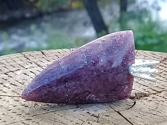 Aventurine rouge du Brésil pendentif Grade A++++ Fourni avec cordon Aventurine rouge du Brésil pendentif