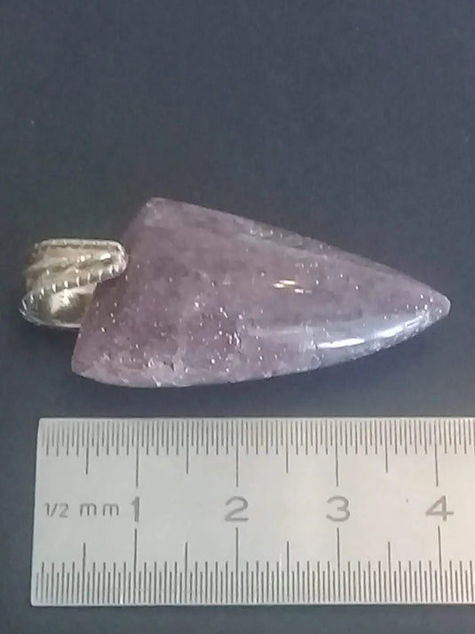 Aventurine rouge du Brésil pendentif Grade A++++ Fourni avec cordon Aventurine rouge du Brésil pendentif