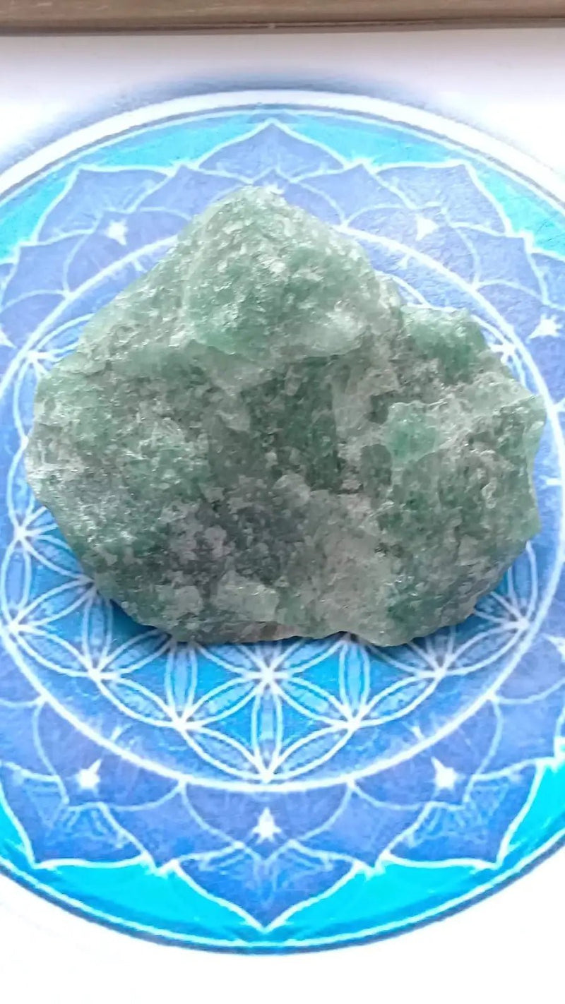 Chargez l&#39;image dans la visionneuse de la galerie, Aventurine verte brute Grade A +++ Aventurine verte brute
