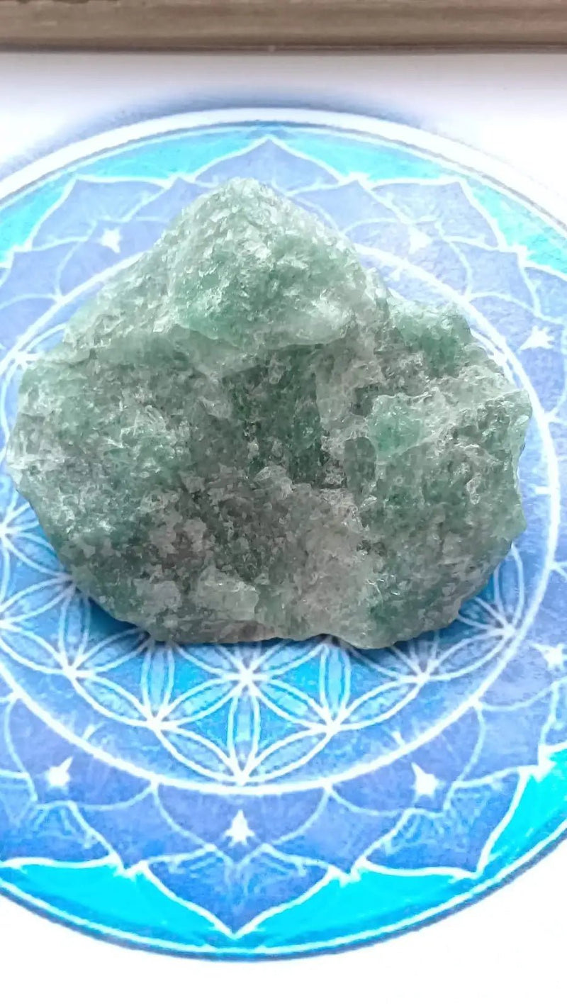 Chargez l&#39;image dans la visionneuse de la galerie, Aventurine verte brute Grade A +++ Aventurine verte brute
