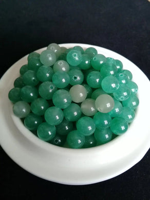 Aventurine verte du Brésil perle Grade A++++ Prix perle à l’unité Diamètre 8mm Aventurine verte du Brésil perles 8mm