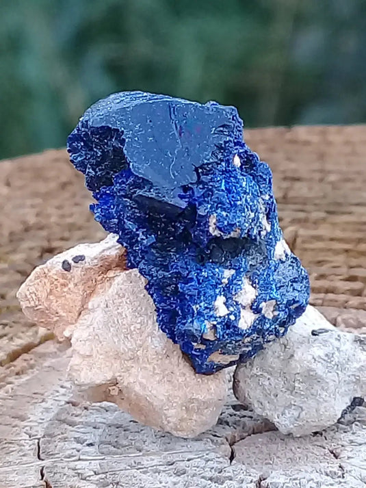 Azurite cristallisée Grade A ++++ Azurite cristallisée