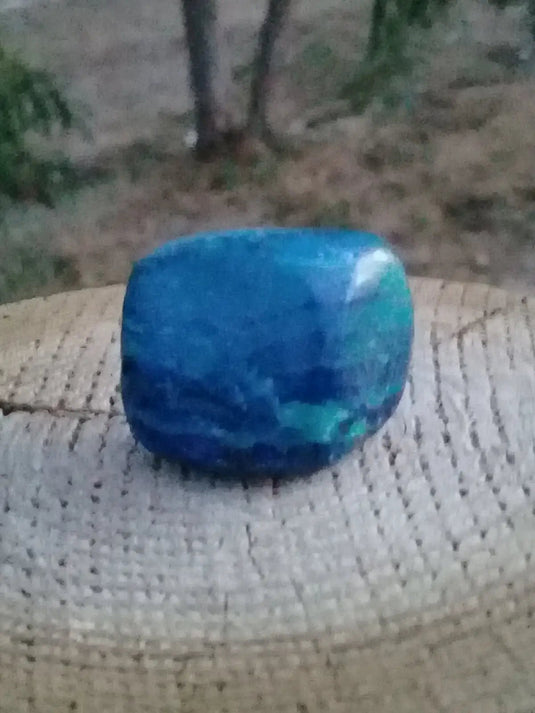 Azurite Malachite pierre roulée Grade A ++++ Azurite Malachite pierre roulée