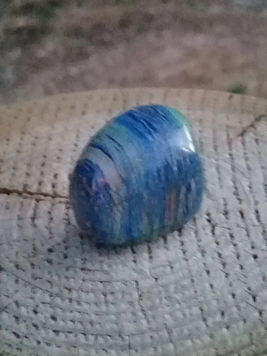 Azurite Malachite pierre roulée Grade A ++++ Azurite Malachite pierre roulée