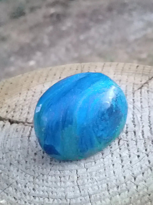 Azurite Malachite pierre roulée Grade A ++++ Azurite Malachite pierre roulée