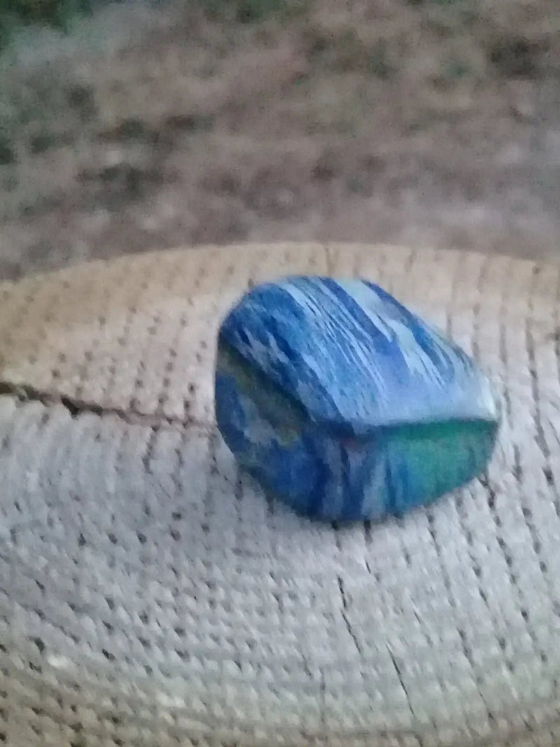 Load image into Gallery viewer, Azurite Malachite pierre roulée Grade A ++++ Azurite Malachite pierre roulée
