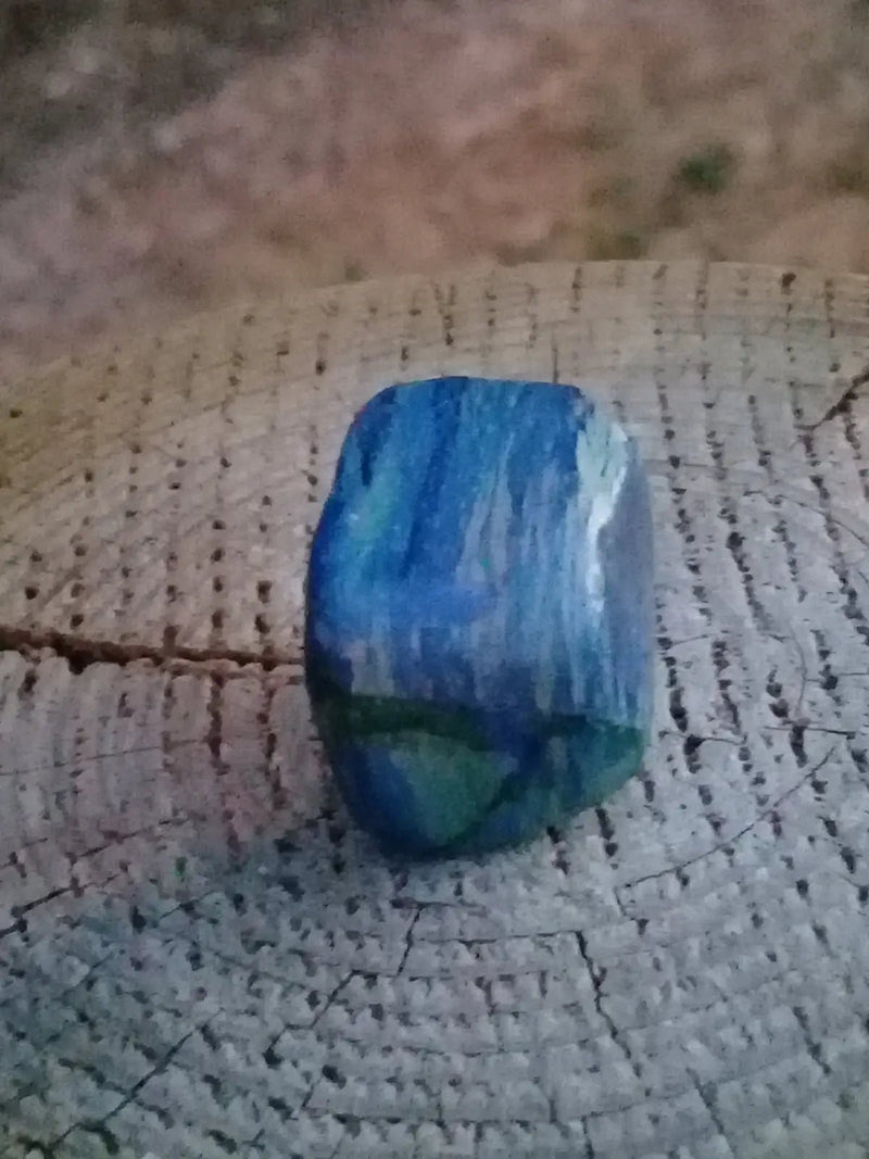 Load image into Gallery viewer, Azurite Malachite pierre roulée Grade A ++++ Azurite Malachite pierre roulée
