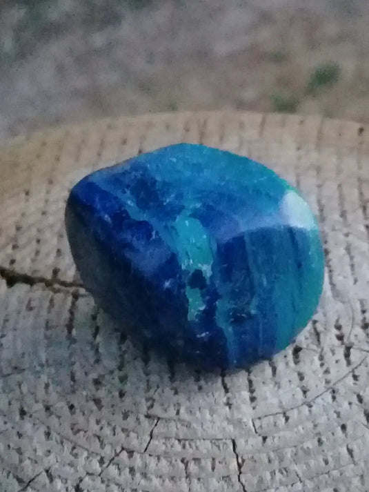 Azurite Malachite pierre roulée Grade A ++++ Azurite Malachite pierre roulée