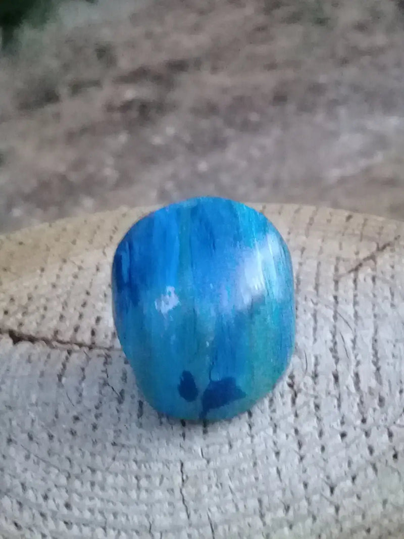 Chargez l&#39;image dans la visionneuse de la galerie, Azurite Malachite pierre roulée Grade A ++++ Azurite Malachite pierre roulée
