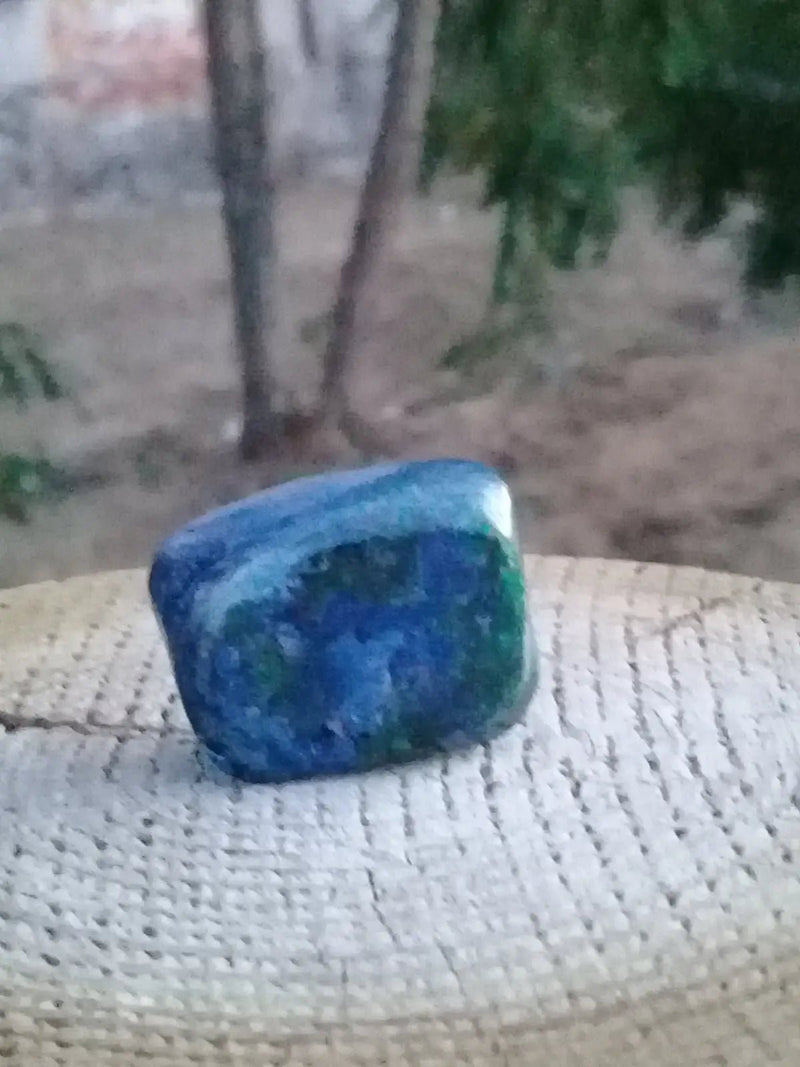 Load image into Gallery viewer, Azurite Malachite pierre roulée Grade A ++++ Azurite Malachite pierre roulée
