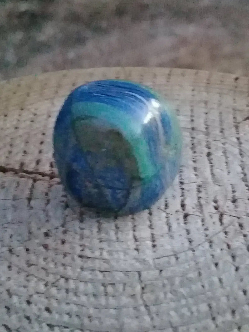 Load image into Gallery viewer, Azurite Malachite pierre roulée Grade A ++++ Azurite Malachite pierre roulée
