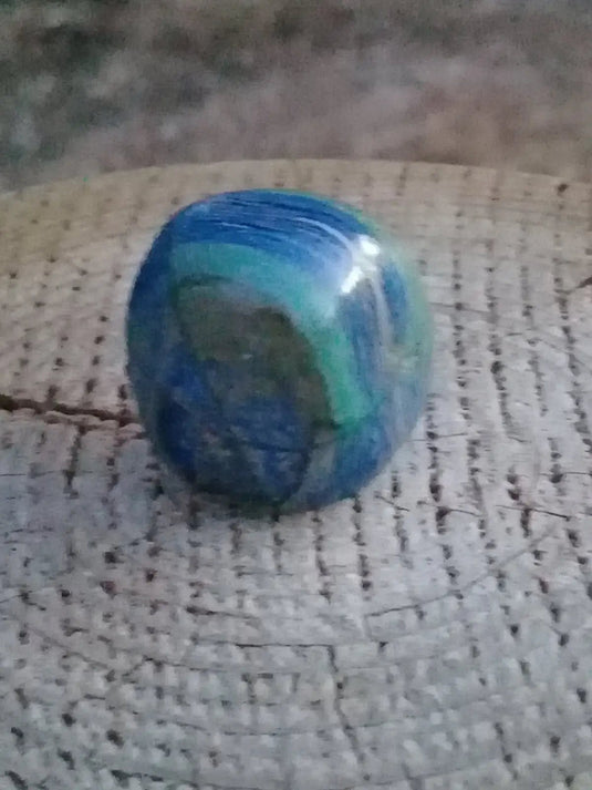 Azurite Malachite pierre roulée Grade A ++++ Azurite Malachite pierre roulée