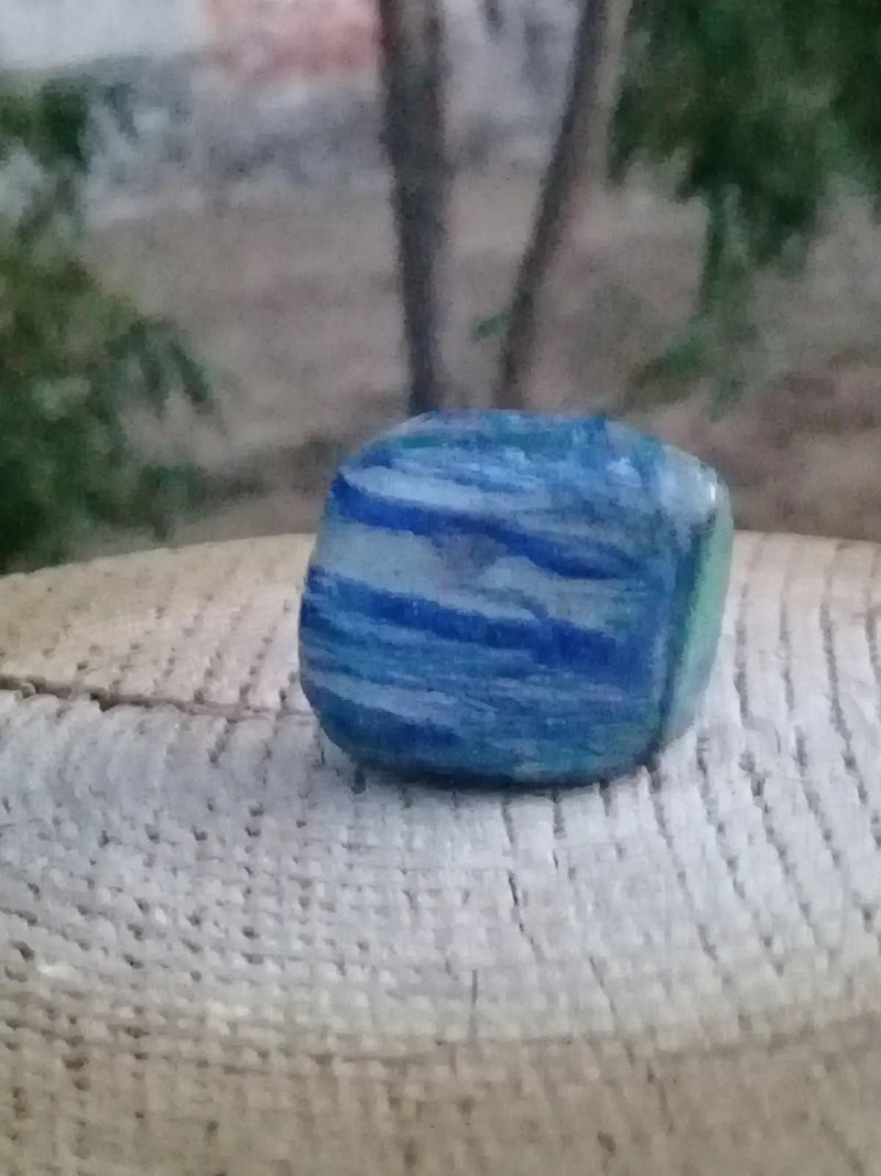 Load image into Gallery viewer, Azurite Malachite pierre roulée Grade A ++++ Azurite Malachite pierre roulée
