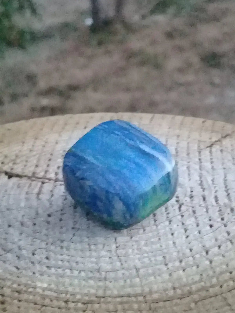 Load image into Gallery viewer, Azurite Malachite pierre roulée Grade A ++++ Azurite Malachite pierre roulée
