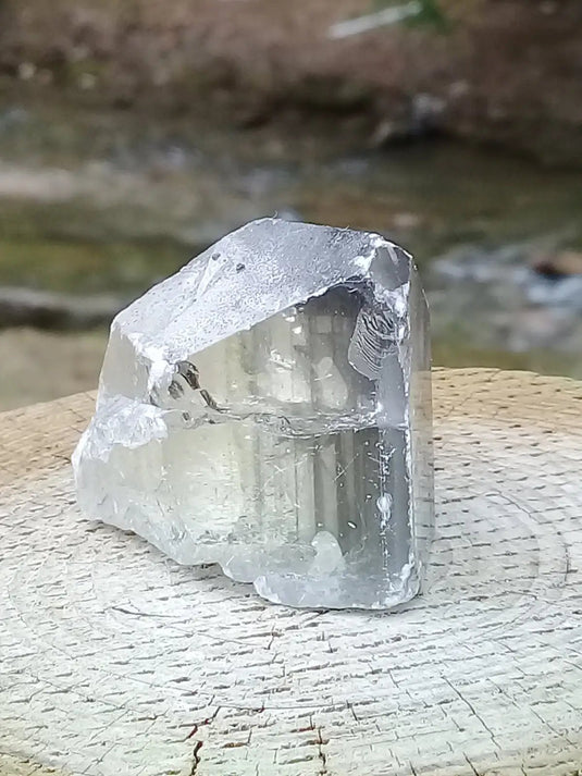 Baryte fantôme fumée cristallisée pointe brute Grade A ++++ Baryte fantôme fumée cristallisée pointe brute