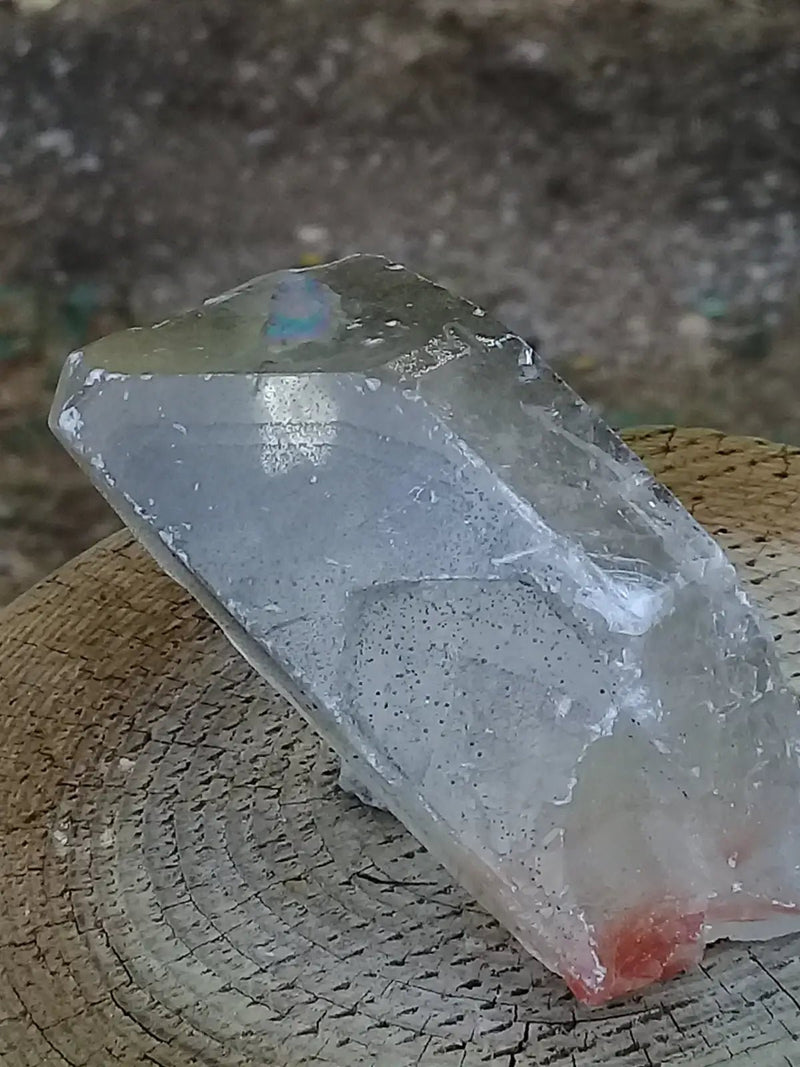 Load image into Gallery viewer, Baryte fantôme fumée cristallisée pointe brute Grade A ++++ Baryte fantôme fumée cristallisée pointe brute
