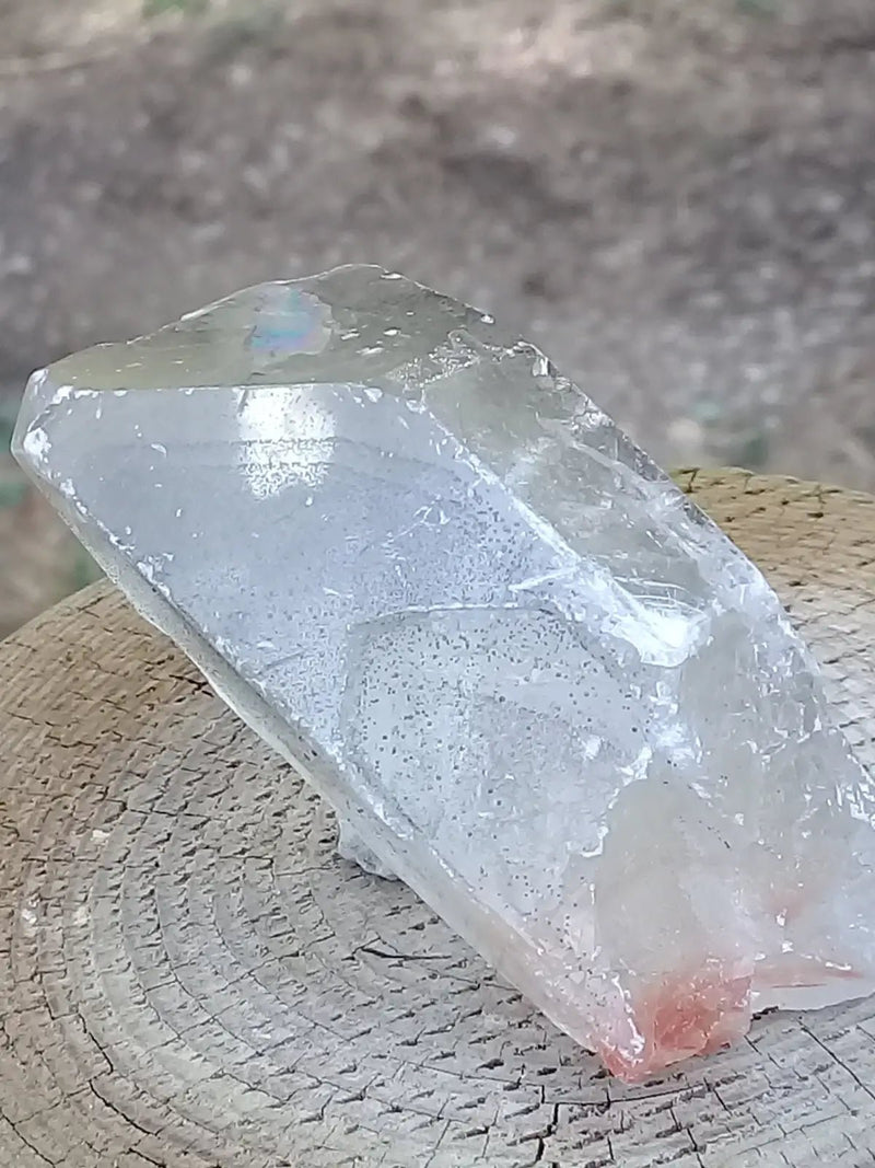 Load image into Gallery viewer, Baryte fantôme fumée cristallisée pointe brute Grade A ++++ Baryte fantôme fumée cristallisée pointe brute
