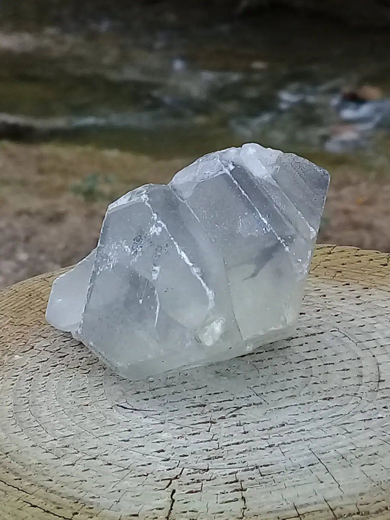 Load image into Gallery viewer, Baryte fumée cristallisée pointe brute Grade A ++++ Baryte fumée crystallisée
