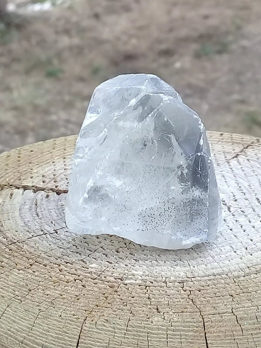 Baryte fumée cristallisée pointe brute Grade A ++++ Baryte fumée crystallisée