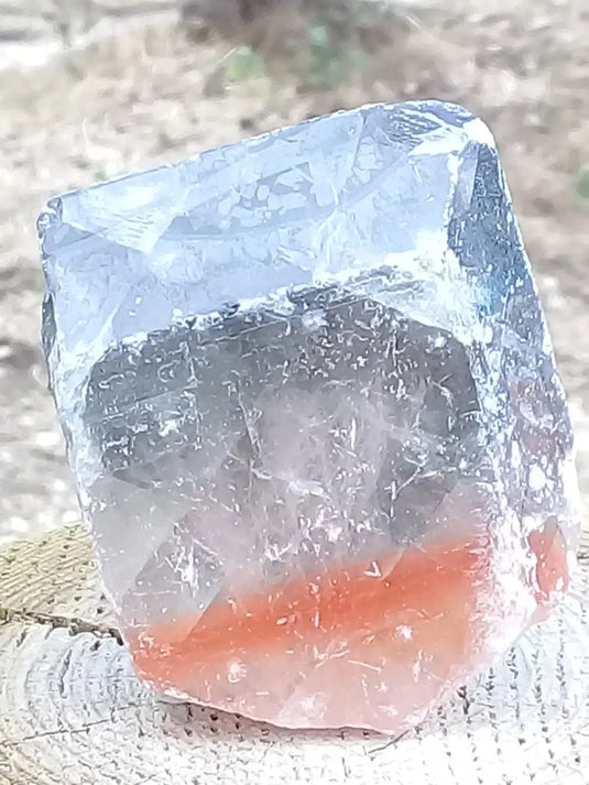 Baryte fumée et rouge cristallisée pointe brute Grade A ++++ Baryte fumée et rouge cristallisée pointe brute