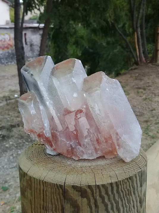 Baryte miel cristallisée pointe brute Grade A ++++ Baryte miel cristallisée pointe brute