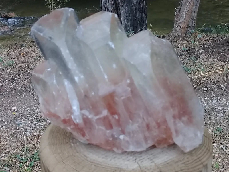 Load image into Gallery viewer, Baryte miel cristallisée pointe brute Grade A ++++ Baryte miel cristallisée pointe brute
