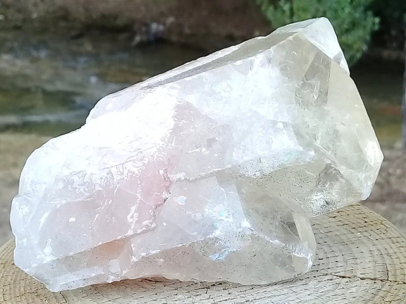 Load image into Gallery viewer, Baryte miel et rouge cristallisée pointe brute Grade A ++++ Baryte miel et rouge cristallisée
