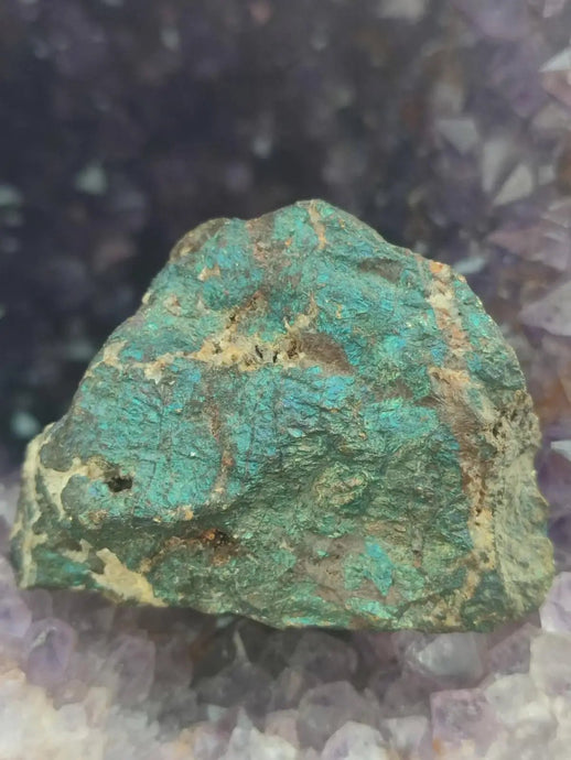 Bornite de Butte Montana - Pierre brute - Grade Prémium - Pierre de Transformation Bornite iridescente du Montana
