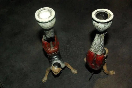 Bougeoirs acrobate chinois (le lot) Bougeoirs acrobate chinois