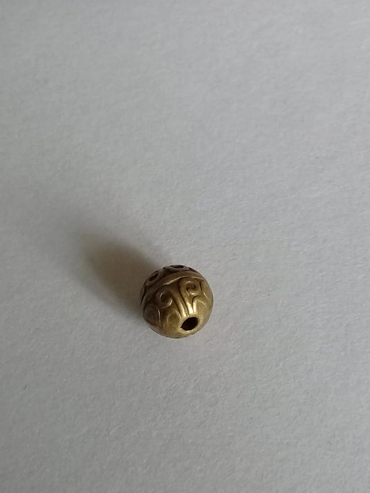 Breloque perle métal couleur Bronze ancien Diamètre 7mm Prix perle à l’unité Perles breloque métal couleur Bronze ancien Diamètre 7mm Dans la besace du p'tit Poucet   