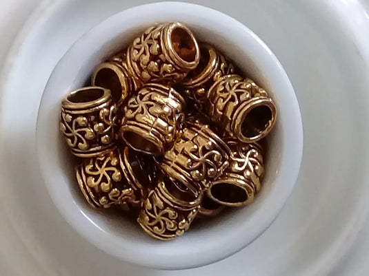 Breloque perle métal Divers coloris 10mm X 10mm Prix perle à l’unité Perle breloque métal Divers coloris 10mm X 10mm