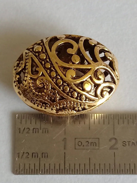 Breloque perle ovale Divers coloris 22mm X 18mm X 12mm Prix perle à l’unité Perles breloque ovale Divers coloris