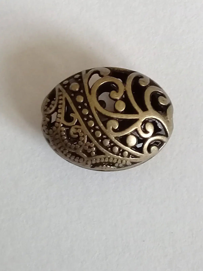 Chargez l'image dans la visionneuse de la galerie, Breloque perle ovale Divers coloris 22mm X 18mm X 12mm Prix perle à l’unité Perles breloque ovale Divers coloris
