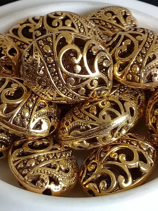 Breloque perle ovale Divers coloris 22mm X 18mm X 12mm Prix perle à l’unité Perles breloque ovale Divers coloris