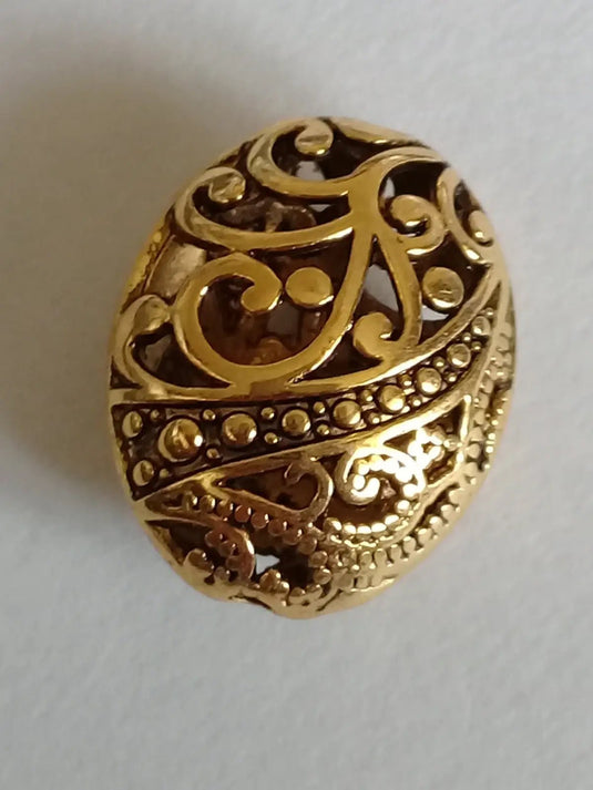 Breloque perle ovale Divers coloris 22mm X 18mm X 12mm Prix perle à l’unité Perles breloque ovale Divers coloris