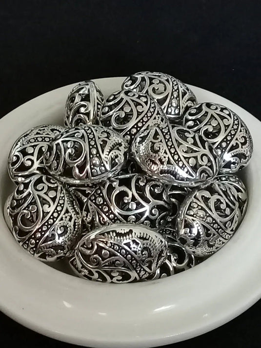 Breloque perle ovale Divers coloris 22mm X 18mm X 12mm Prix perle à l’unité Perles breloque ovale Divers coloris