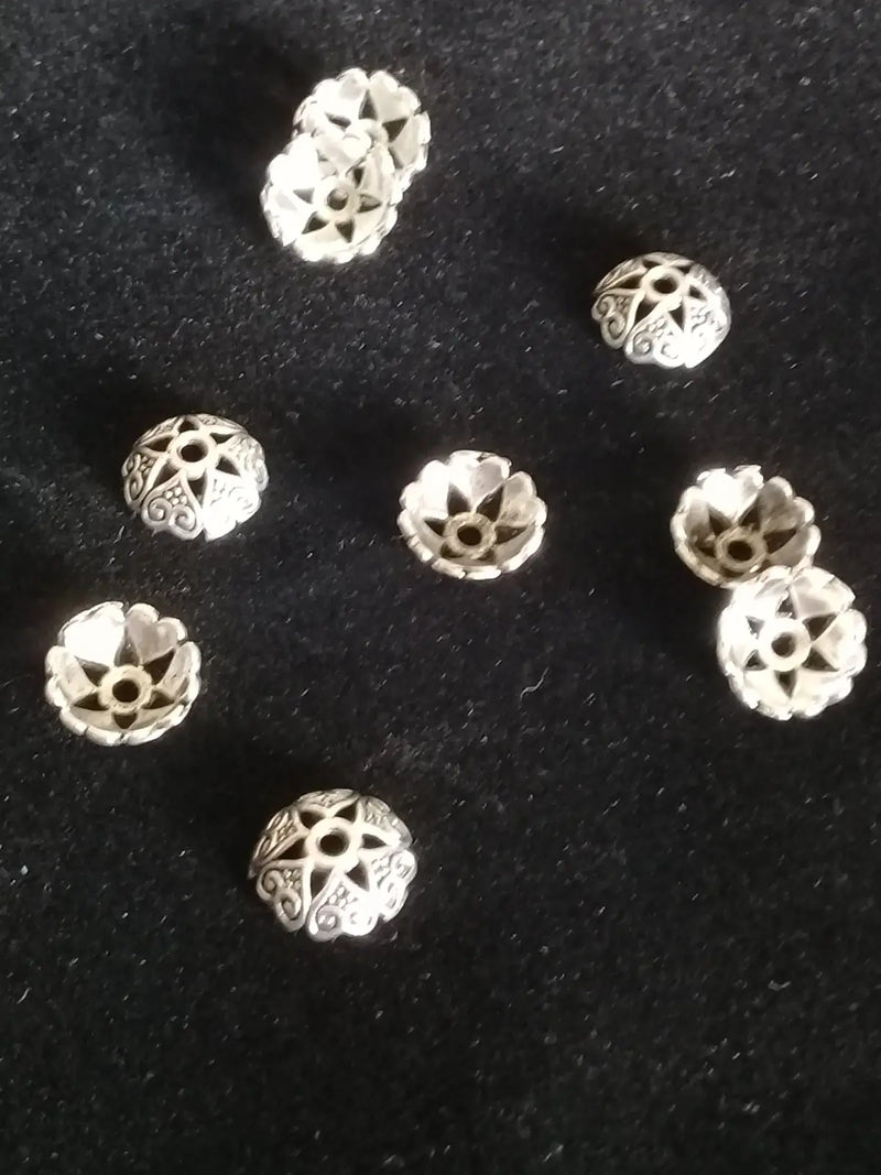 Chargez l&#39;image dans la visionneuse de la galerie, Breloques séparatifs couleur Argent Diam: 8mm Prix à l’unité Breloques séparatifs couleur Argent Diam: 8mm
