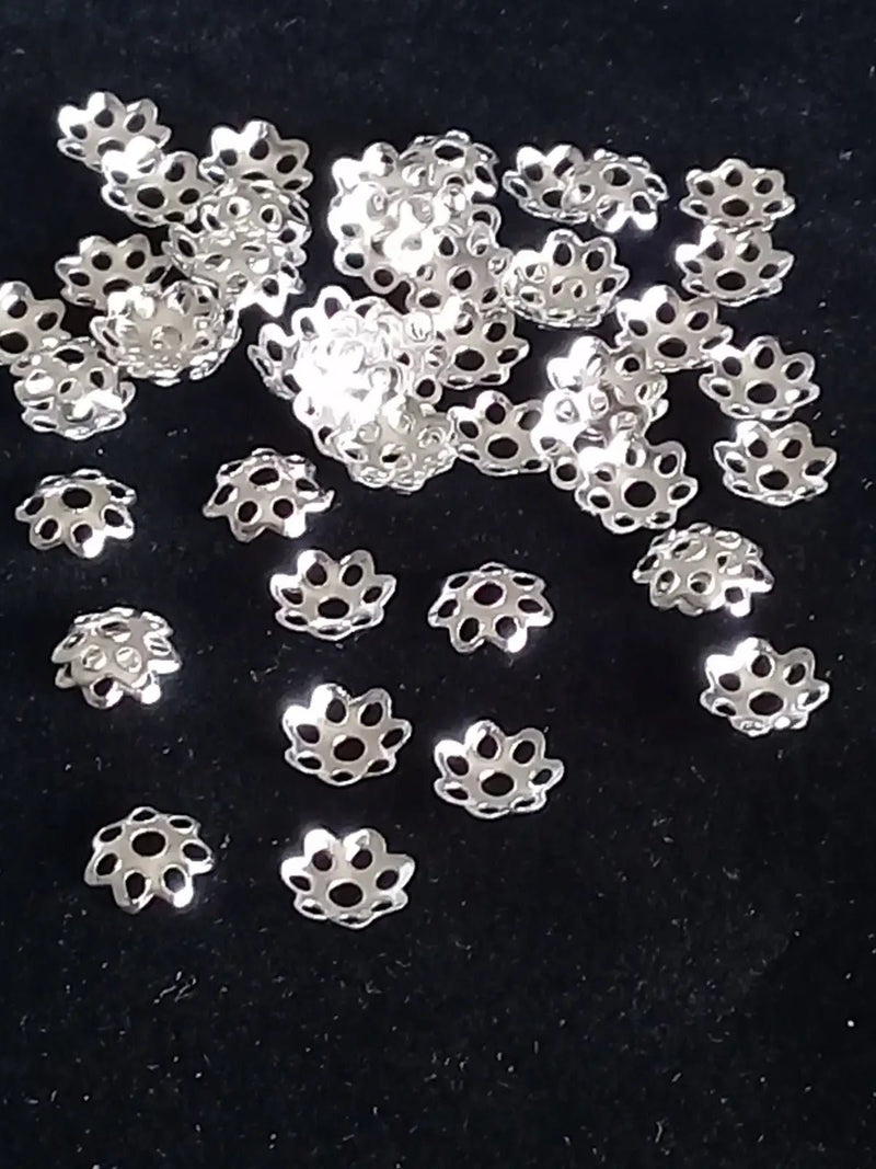 Chargez l&#39;image dans la visionneuse de la galerie, Breloques séparatifs Divers coloris Diam: 6mm Prix à l’unité Argent Breloques séparatifs Divers coloris Diam: 6mm
