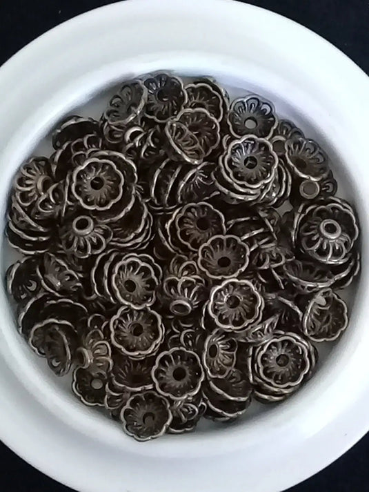 Breloques séparatifs perles couleur Bronze ancien Prix à l’unité Breloques séparatif perles pour collier et bracelet couleur Bronze ancien