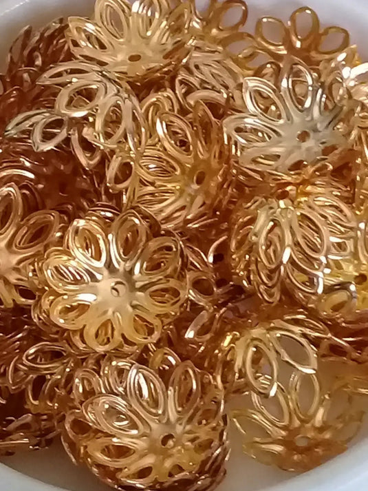 Breloques séparatifs perles Divers coloris Diamètre 15mm Prix à l’unité Breloques séparatifs perles divers coloris