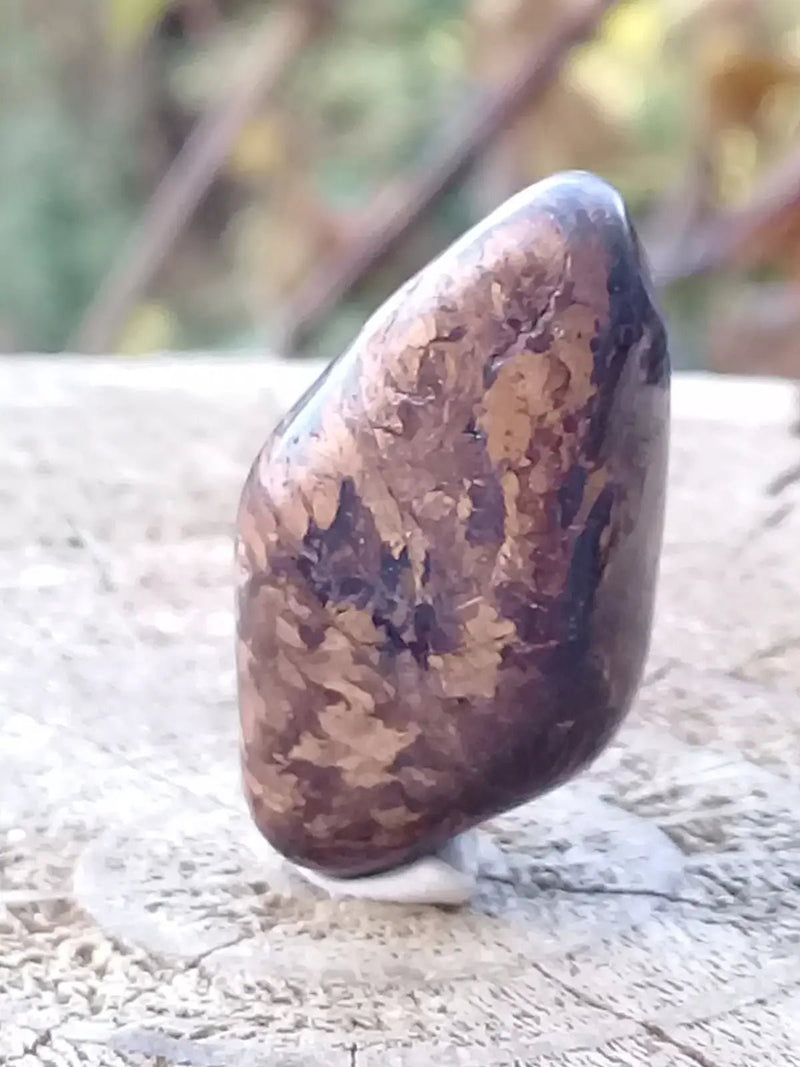 Load image into Gallery viewer, Bronzite de Birmanie pierre roulée Grade A++++ Bronzite de Birmanie pierre roulée
