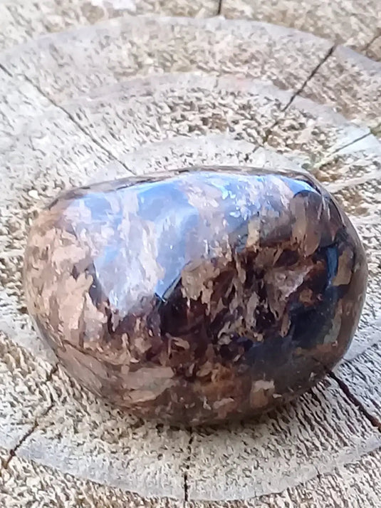 Bronzite de Birmanie pierre roulée Grade A++++ Bronzite de Birmanie pierre roulée