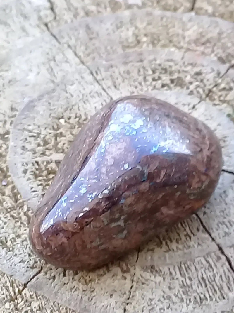 Chargez l'image dans la visionneuse de la galerie, Bronzite de Birmanie pierre roulée Grade A++++ Bronzite de Birmanie pierre roulée
